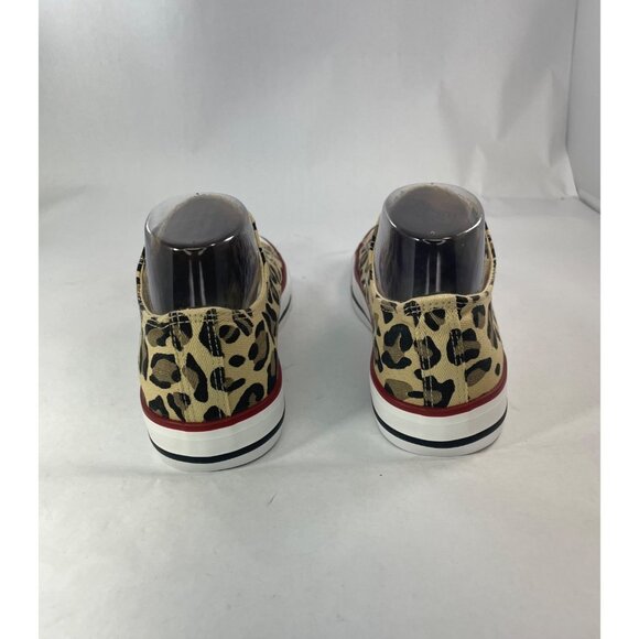 canvas womens shoes 8 cheetah style sneakers NNT - Picture 8 of 8